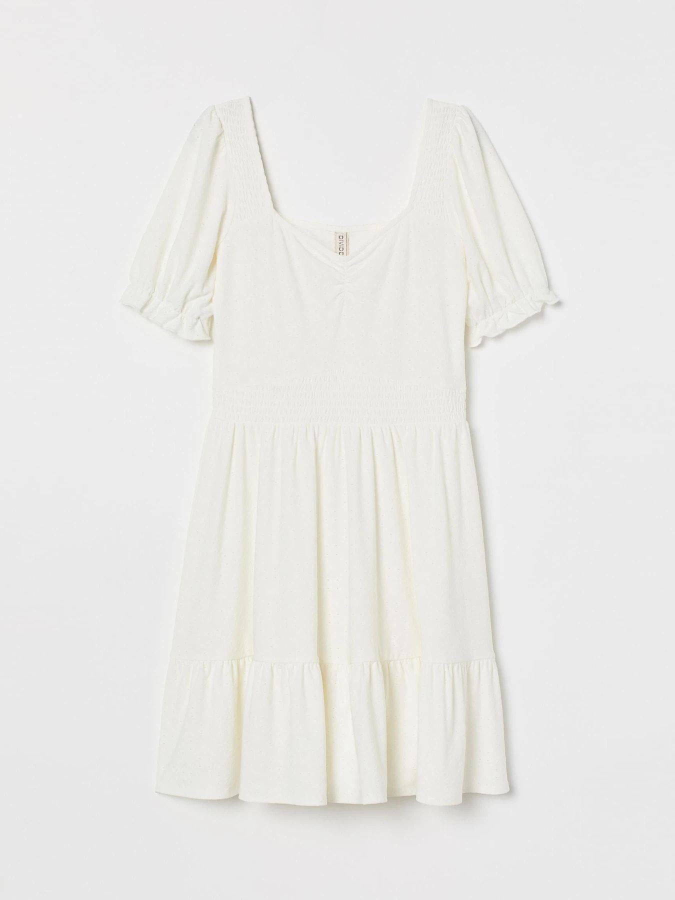 Платья H&M модель 8787201wer_Молочный Фото