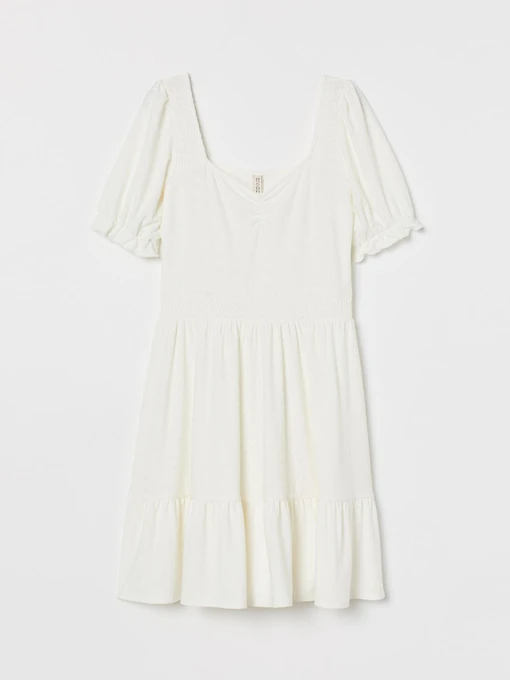 Платья H&M модель 8787201wer_Молочный Фото
