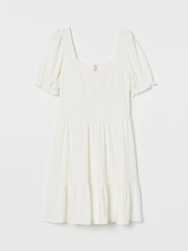 Платья H&M модель 8787201wer_Молочный Фото