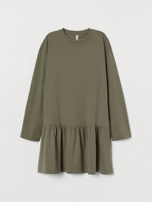 Платья H&M модель 8900212dm_Хаки Фото
