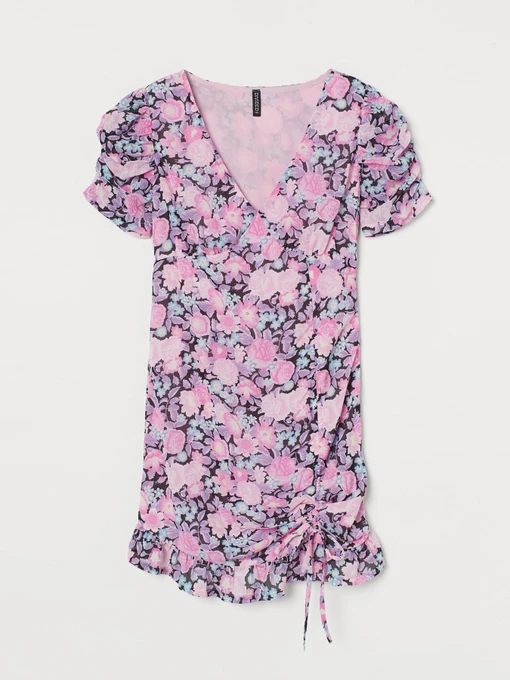 Платья H&M модель 8946512ral_Комбинированный Фото