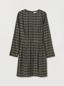 Платья H&M модель 9154872abr_черно-зеленый Фото