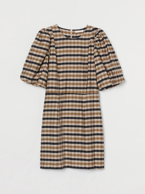 Платья H&M модель 9154872sdm_Светло-бежевый Фото