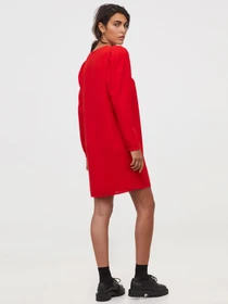 Платья H&M модель 9156252sm_ярко-красный Фото
