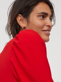 Платья H&M модель 9156252sm_ярко-красный Фото