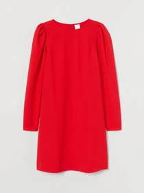 Платья H&M модель 9156252sm_ярко-красный Фото