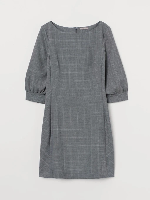 Платья H&M модель 9167252bar_Светло-серый Фото