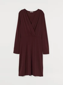 Платья H&M модель 9235222bar_Бордовый Фото