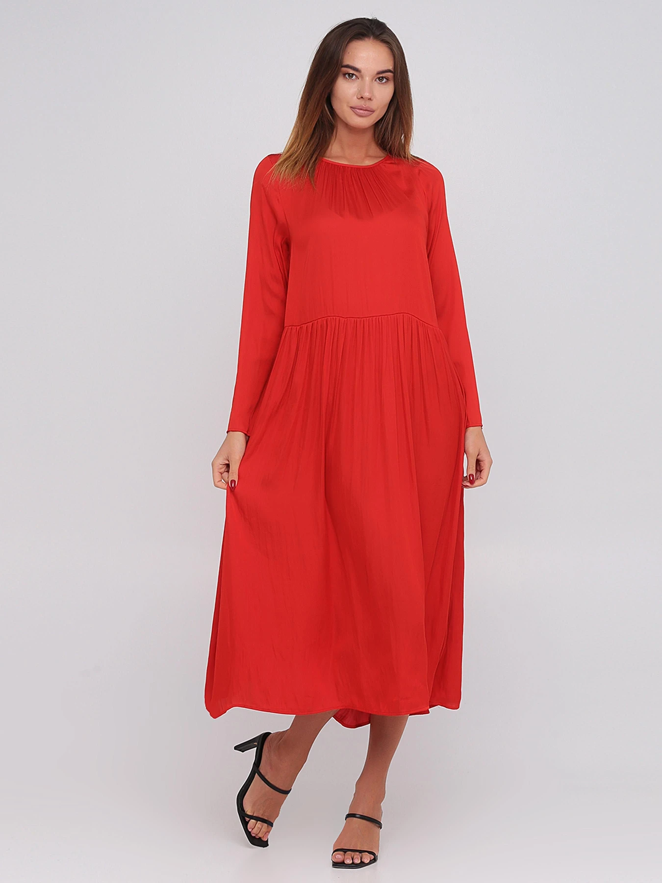 Платья H&M модель 9282772bar_Красный Фото