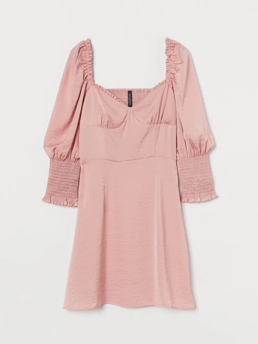 Платья H&M модель 9328882bar_Светло-розовый Фото