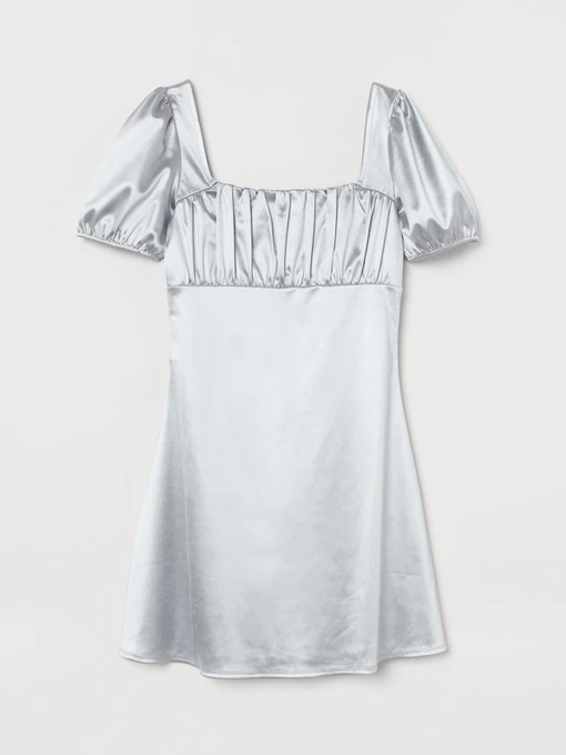 Платья H&M модель 9433472ral_Серебристый Фото