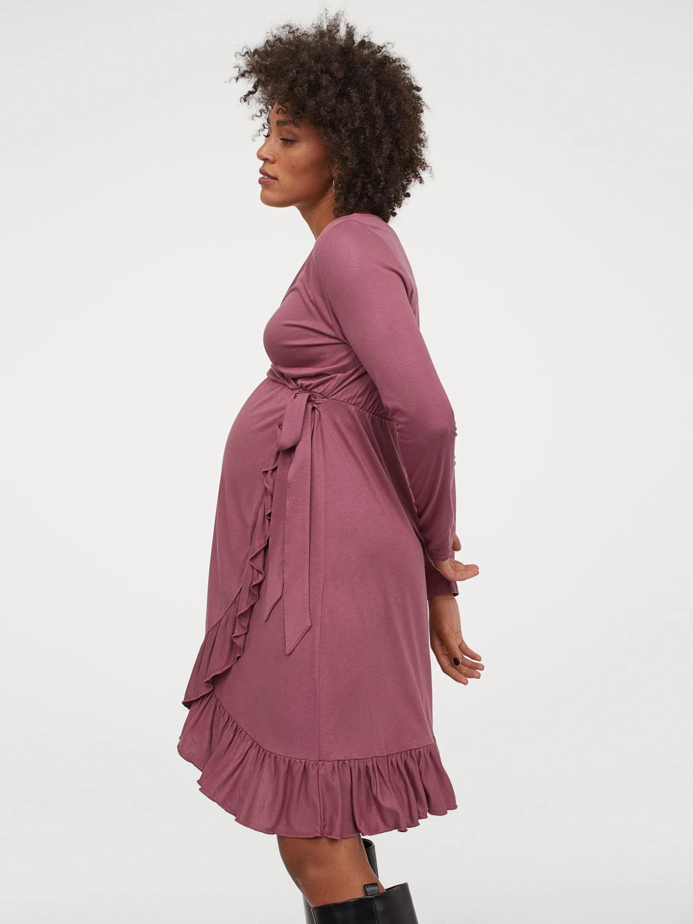 Платья H&M модель 9472582sm_темно-розовый Фото