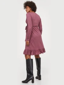 Платья H&M модель 9472582sm_темно-розовый Фото