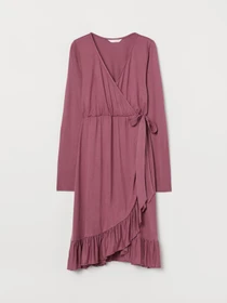 Платья H&M модель 9472582sm_темно-розовый Фото
