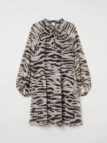 Платья H&M модель 9508733wer_Черно-бежевый Фото