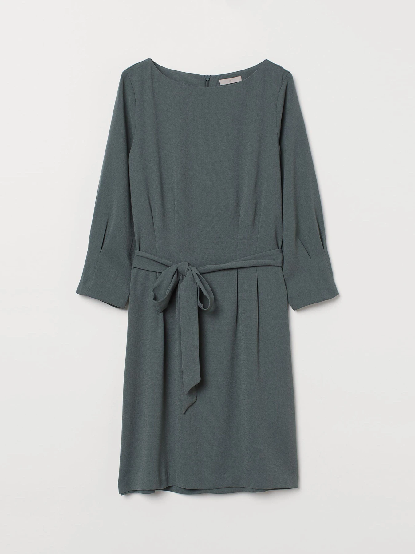 Платья H&M модель 9548323abr_Серо-зеленый Фото