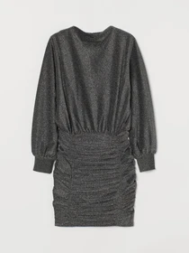 Платья H&M модель 9549492sdm_Серебристый Фото