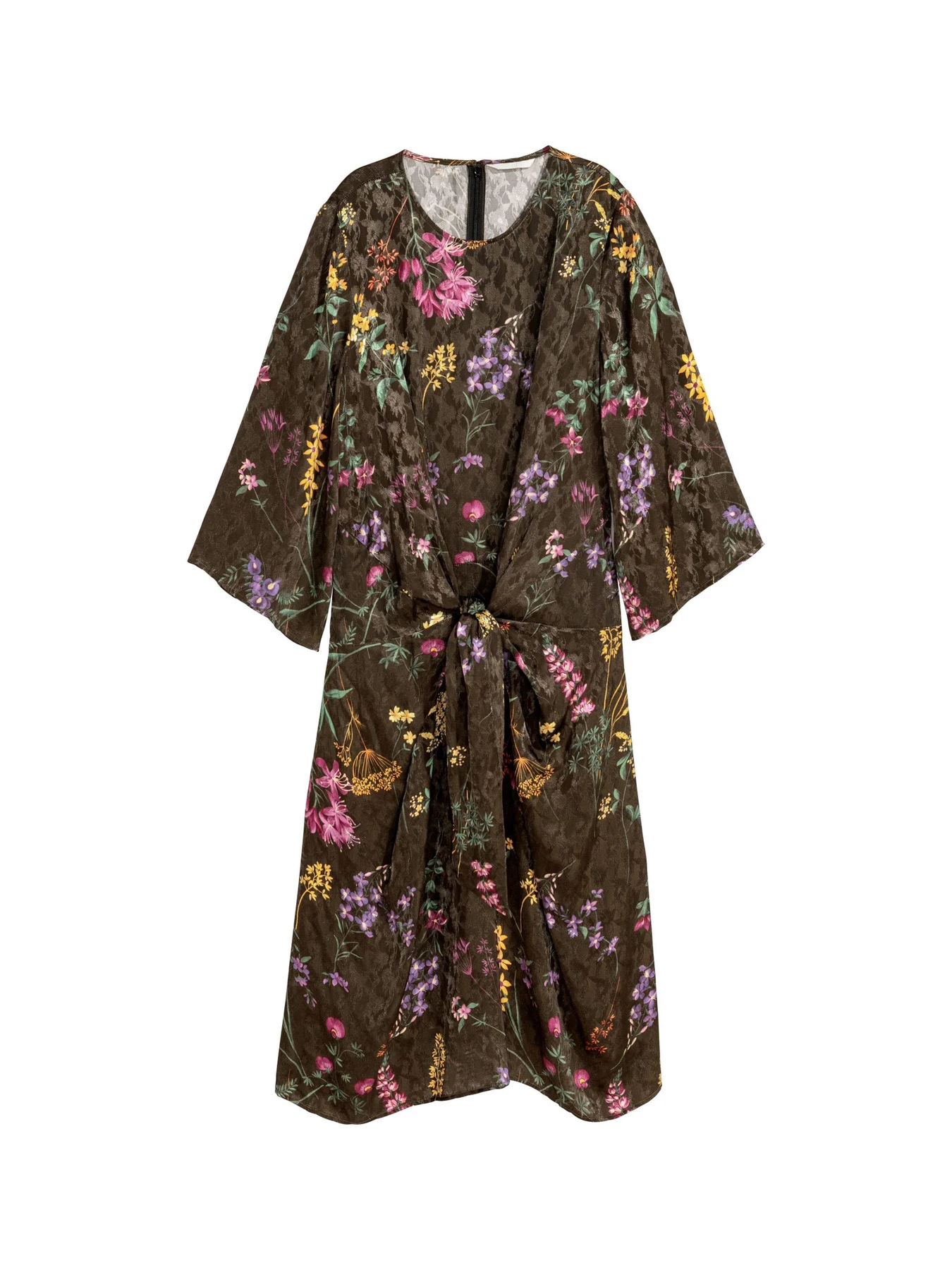 Платья H&M модель 6192617log_Темно-зеленый Фото