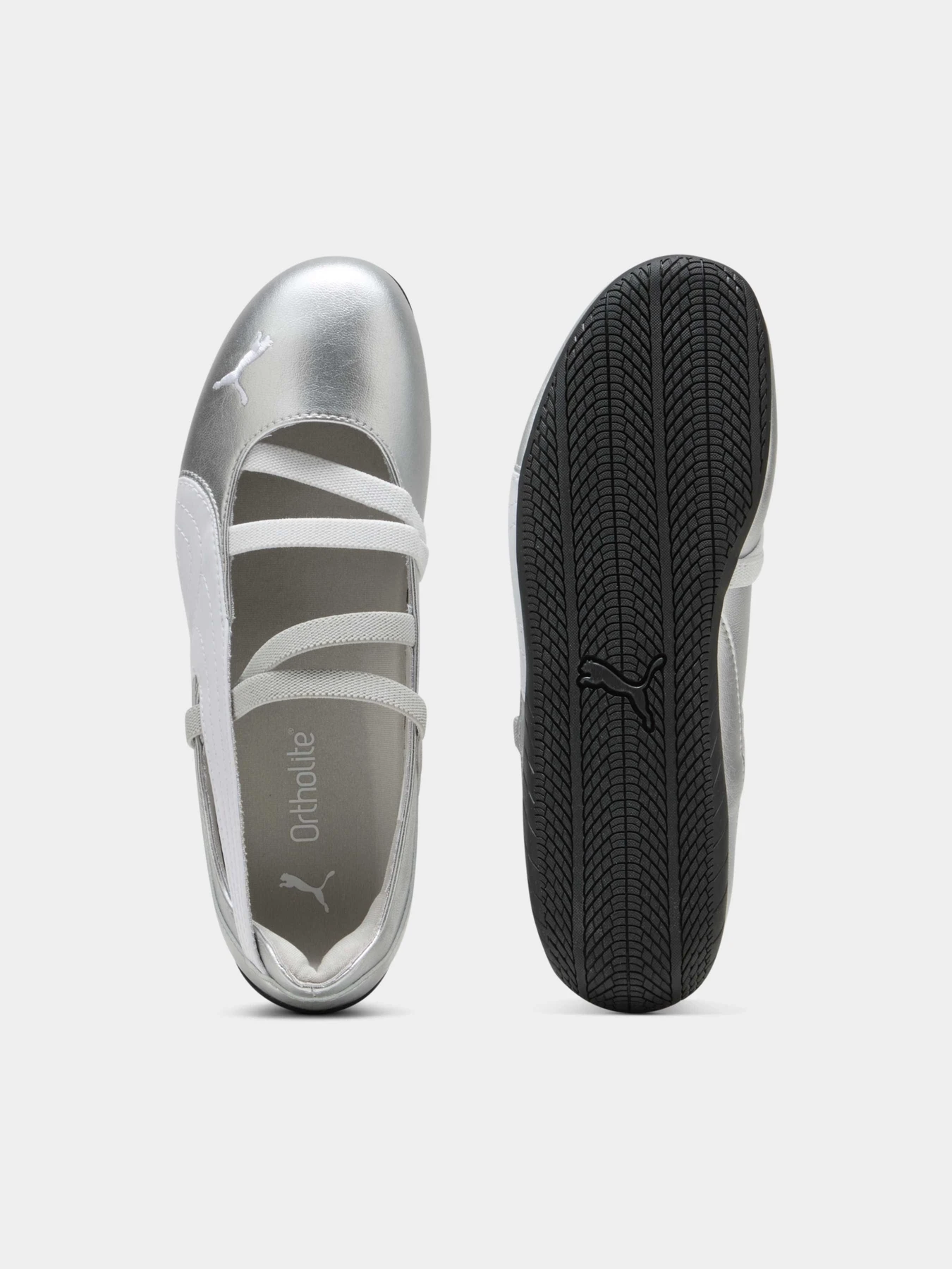 Туфли и лоферы PUMA Speedcat Ballet Metallic Wns модель 401581 Туфли и лоферы PUMA Speedcat Ballet Metallic Wns модель 401581 Фото