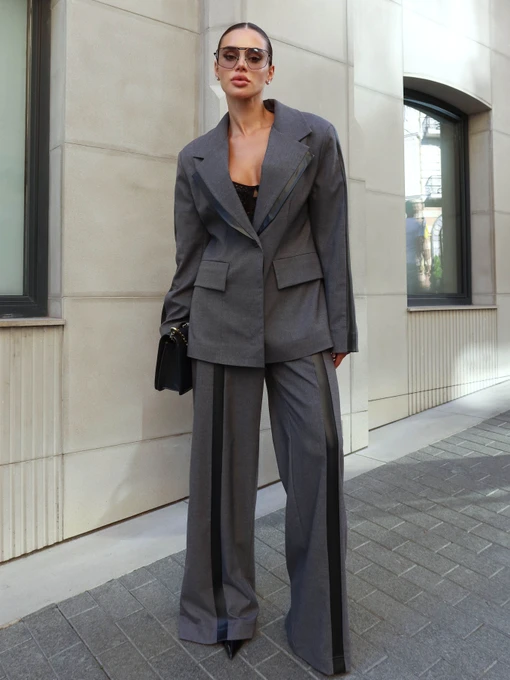 Брюки Jadone Fashion модель Briuky_Fler_hrafit Фото