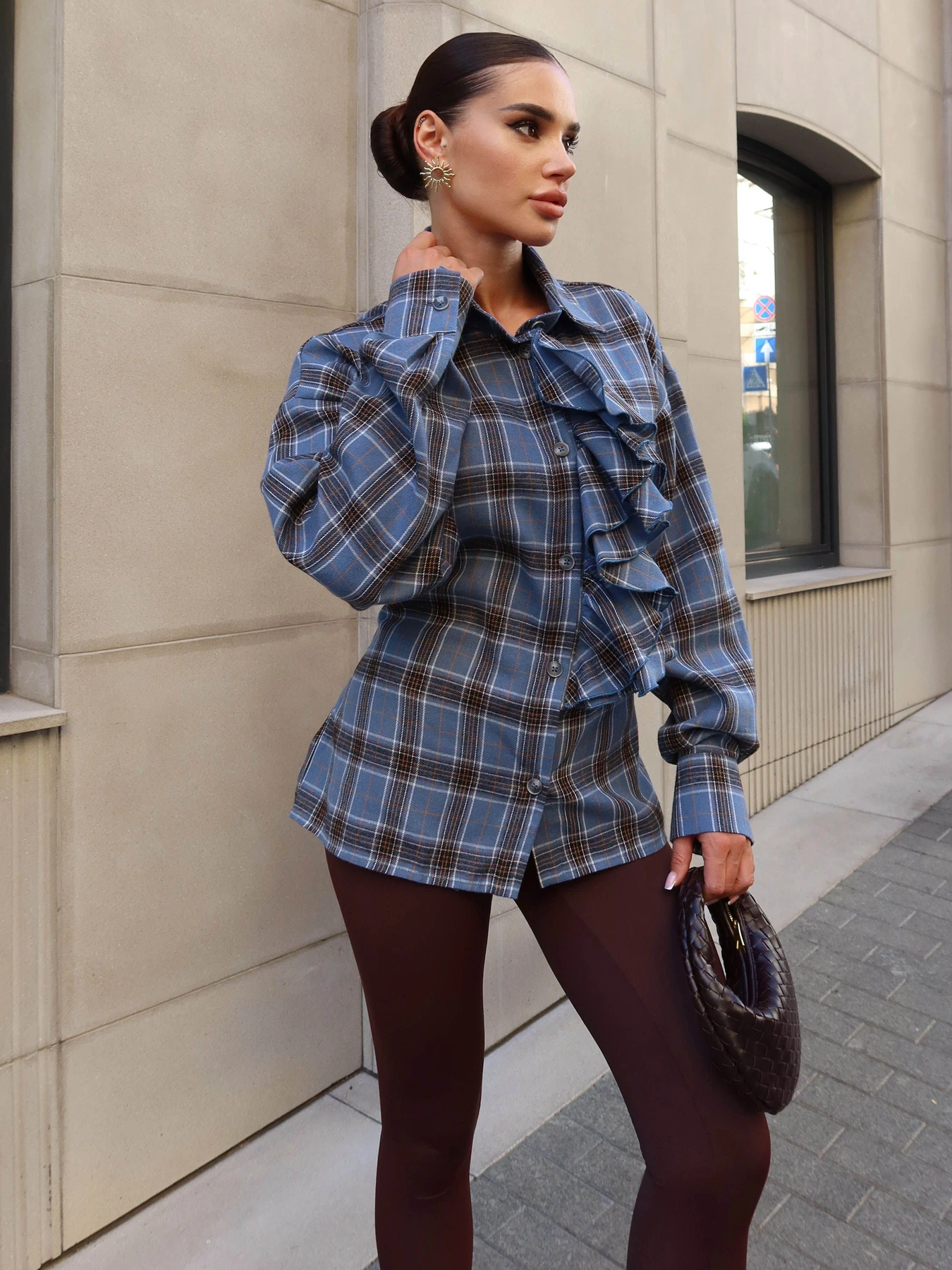 Рубашки Jadone Fashion модель Sorochka_Siut_synii Фото