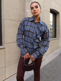 Рубашки Jadone Fashion модель Sorochka_Siut_synii Фото