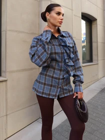 Рубашки Jadone Fashion модель Sorochka_Siut_synii Фото