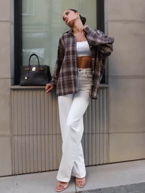 Рубашки Jadone Fashion модель Sorochka_Siut_shokolad Фото