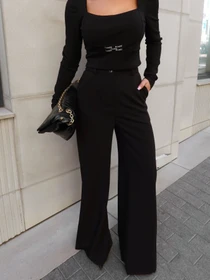 Брюки Jadone Fashion модель Briuky_Asti_chornyi Фото