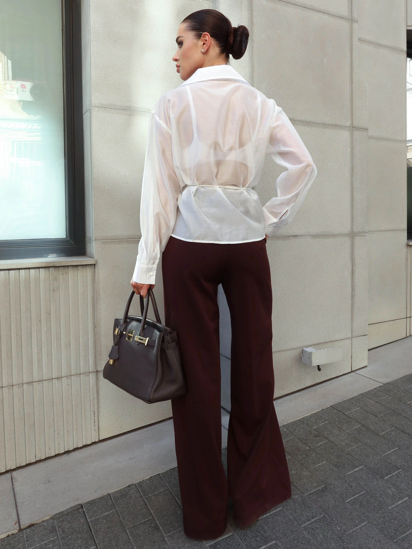 Брюки Jadone Fashion модель Briuky_Asti_shokolad Фото