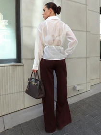 Брюки Jadone Fashion модель Briuky_Asti_shokolad Фото