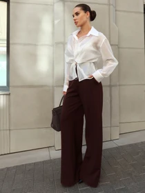 Брюки Jadone Fashion модель Briuky_Asti_shokolad Фото