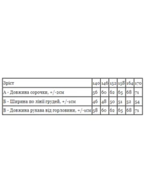 Вышиванки Носи своє модель 6417-070-22-1-temno-blakitnij Фото