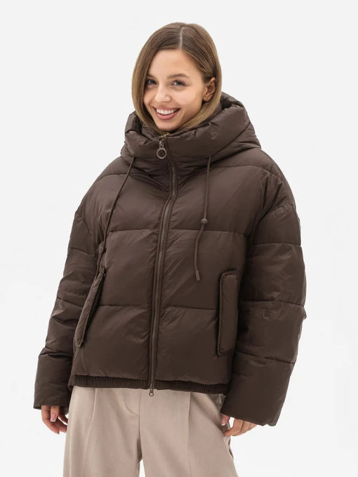 Куртки и дубленки VIVA WEAR модель 015-chocol Фото