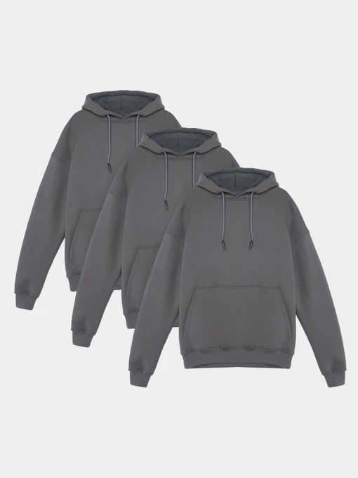 Худи и свитшоты Ейсік модель NabirHoodieEysikGraphite3 Фото