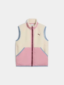 Куртки и дубленки PUMA Hybrid Sherpa Vest модель 688406 Фото
