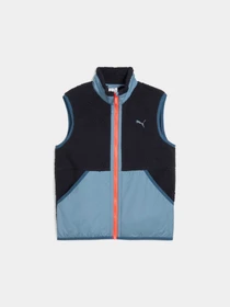 Куртки и дубленки PUMA Hybrid Sherpa Vest модель 688406 Фото