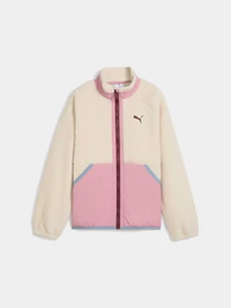 Куртки и дубленки PUMA Hybrid Sherpa Jacket модель 688405 Фото