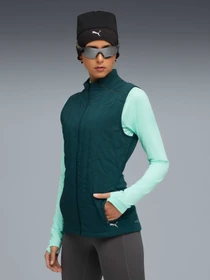 Куртки и дубленки PUMA W Run Cloudspun Warmlbl Vest модель 527517 Фото