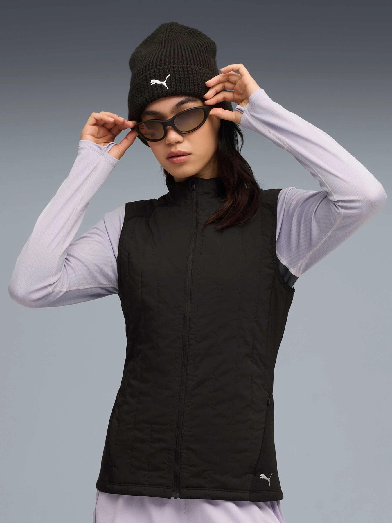 Куртки та дублянки PUMA W Run Cloudspun Warmlbl Vest модель 527517 Куртки та дублянки PUMA W Run Cloudspun Warmlbl Vest модель 527517 Фото