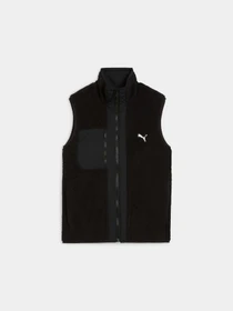 Куртки и дубленки PUMA Reversible Sherpa Vest модель 688388 Фото