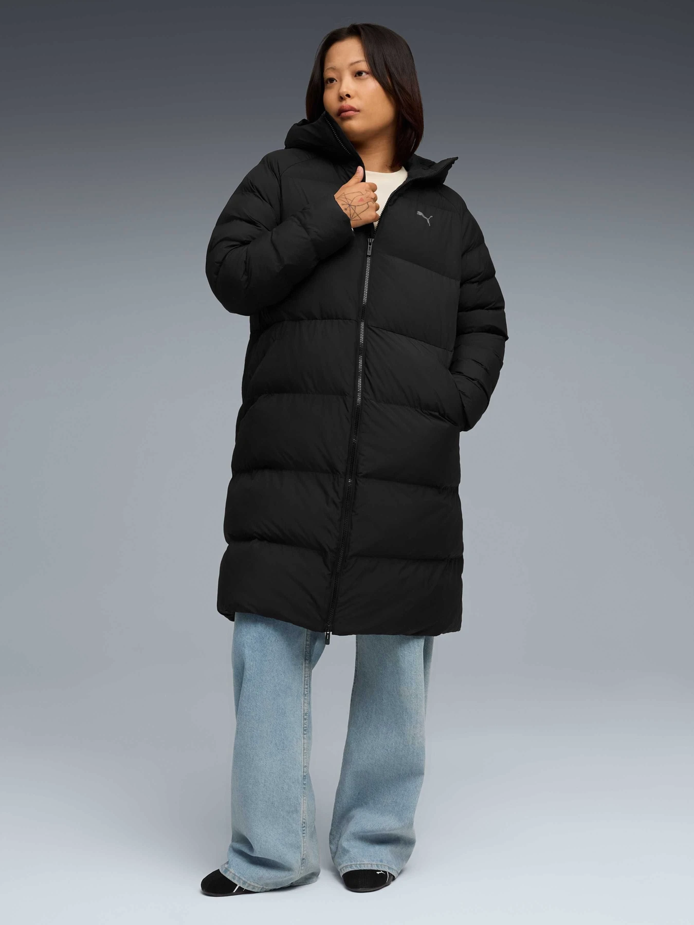 Куртки та дублянки PUMA Mono Hooded Parka модель 688384 Фото
