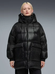 Куртки и дубленки PUMA Style Hooded Down Jacket модель 688389 Фото