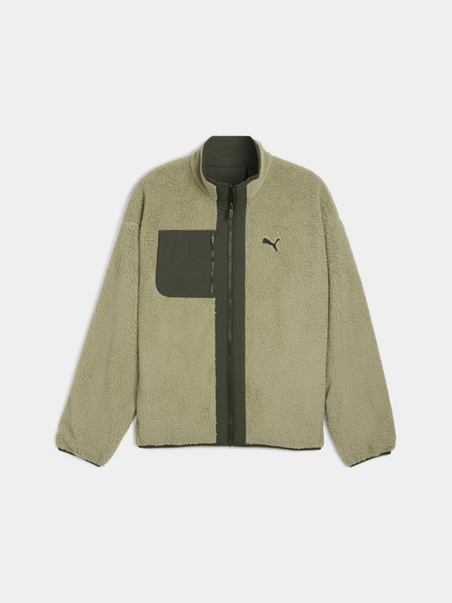 Куртки та дублянки PUMA Reversible Sherpa Jacket модель 688371 Фото