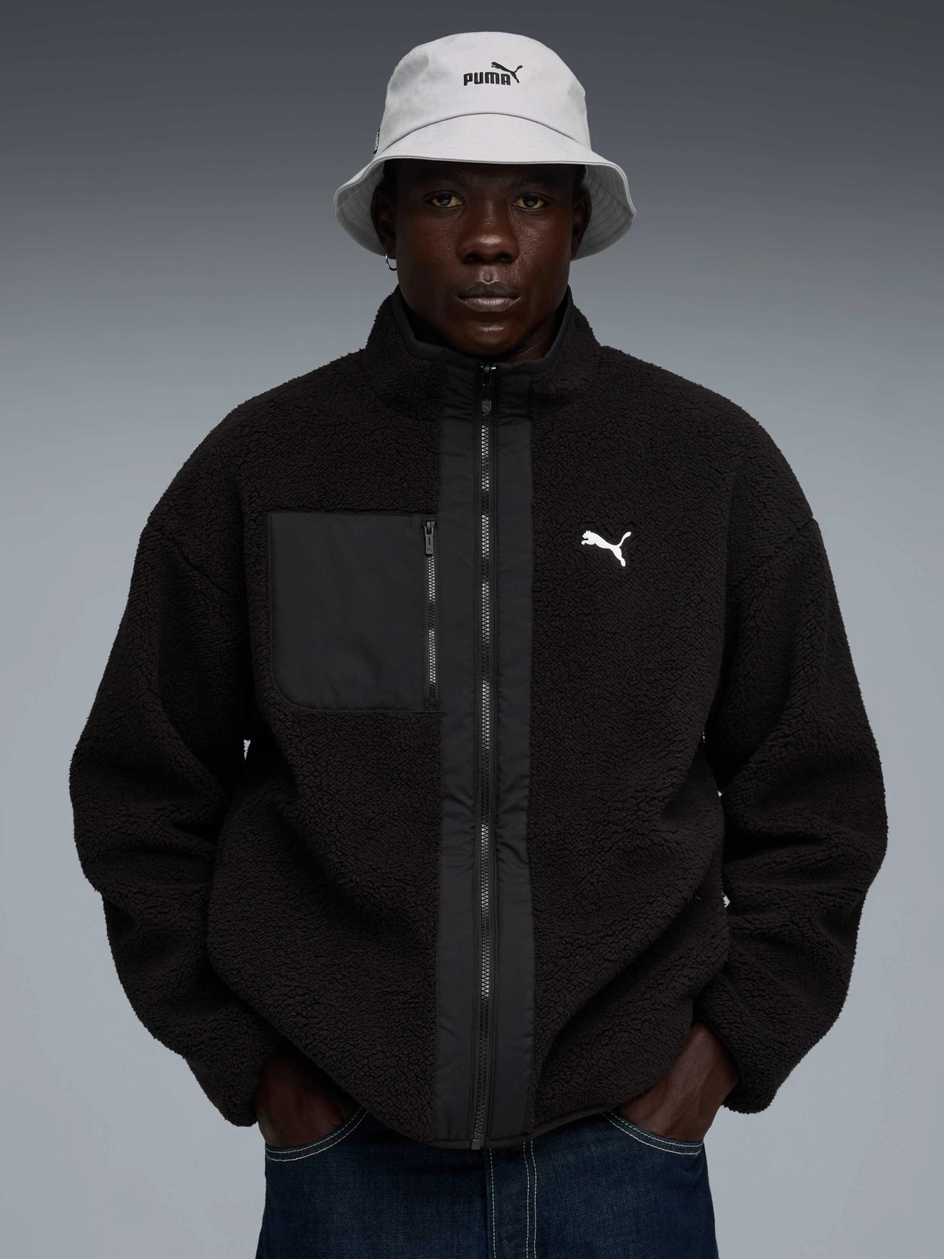 Куртки та дублянки PUMA Reversible Sherpa Jacket модель 688371 Куртки та дублянки PUMA Reversible Sherpa Jacket модель 688371 Фото