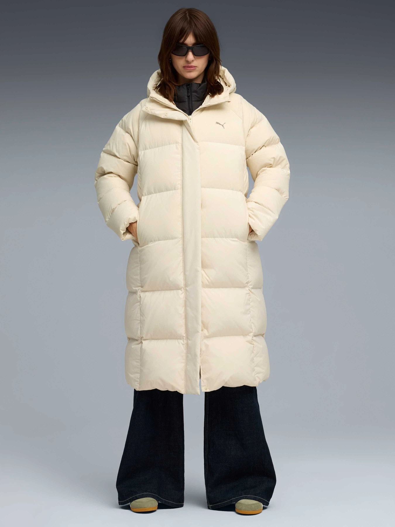 Куртки и дубленки PUMA Hooded Down Puffer Coat модель 688390 Куртки и дубленки PUMA Hooded Down Puffer Coat модель 688390 Фото