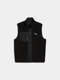Куртки и дубленки PUMA Reversible Sherpa Vest модель 688372 Фото