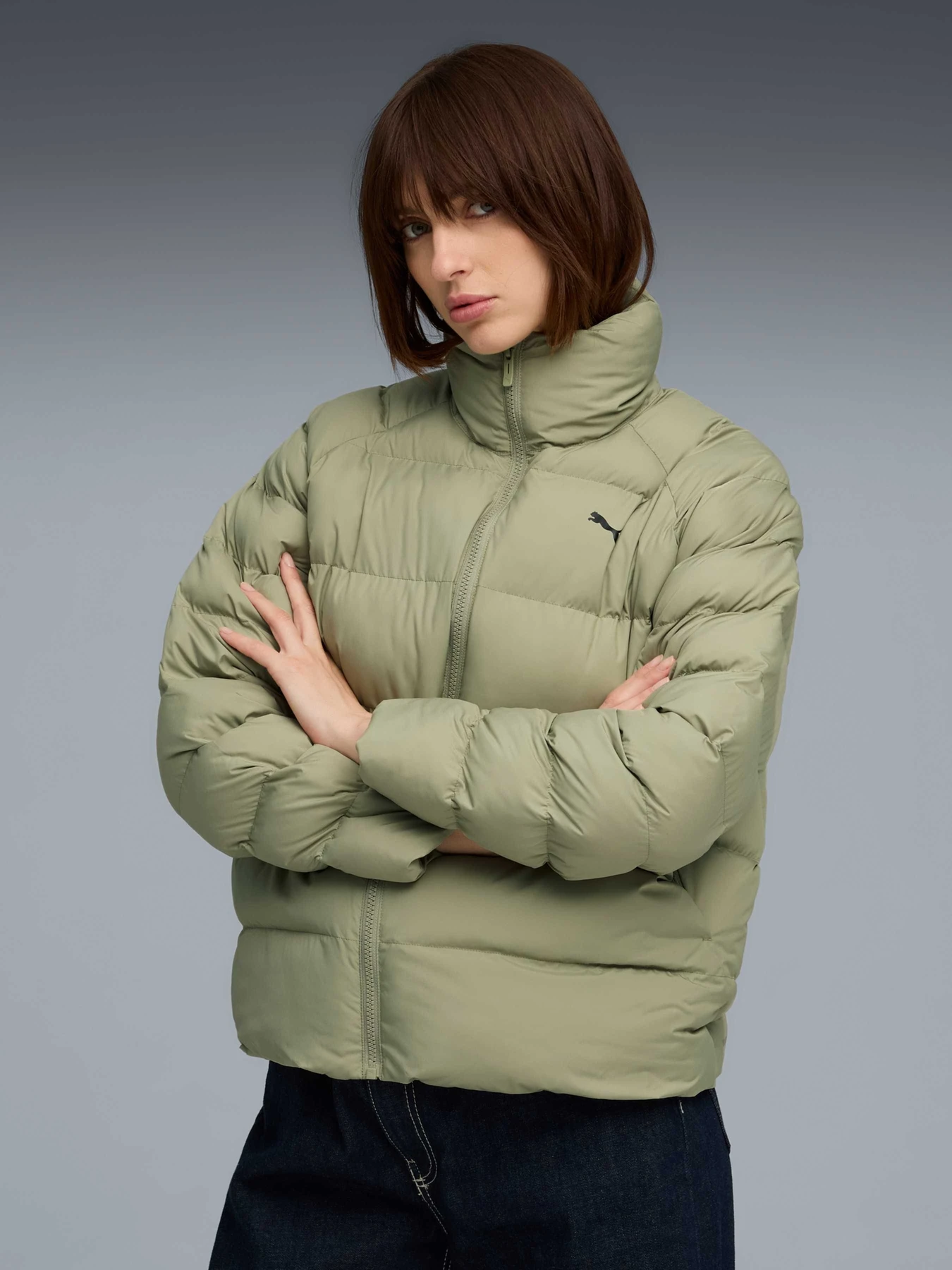 Куртки и дубленки PUMA Mono Jacket модель 688387 Куртки и дубленки PUMA Mono Jacket модель 688387 Фото