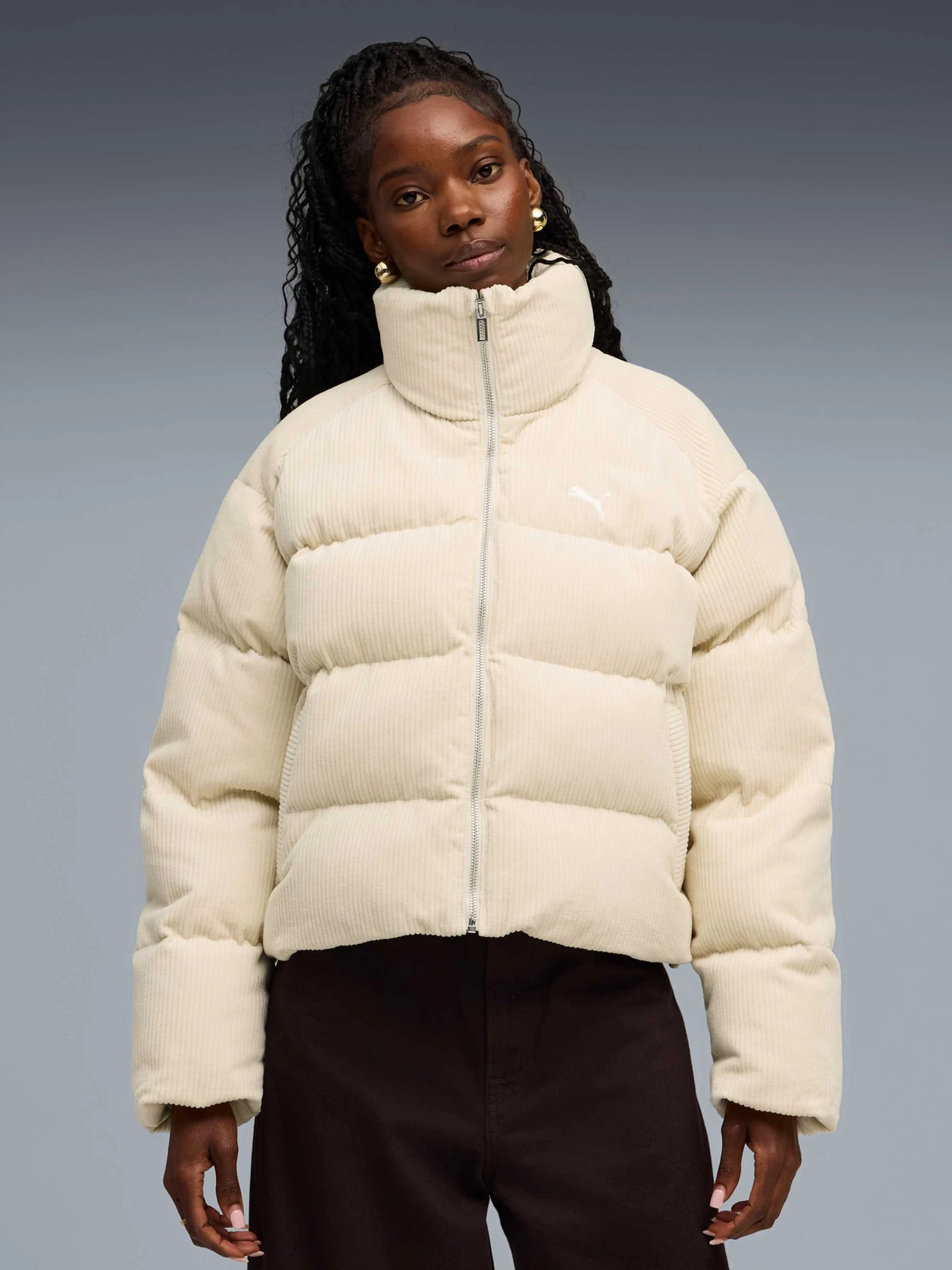 Куртки та дублянки PUMA Corduroy Puffer Jacket модель 632171 Куртки та дублянки PUMA Corduroy Puffer Jacket модель 632171 Фото
