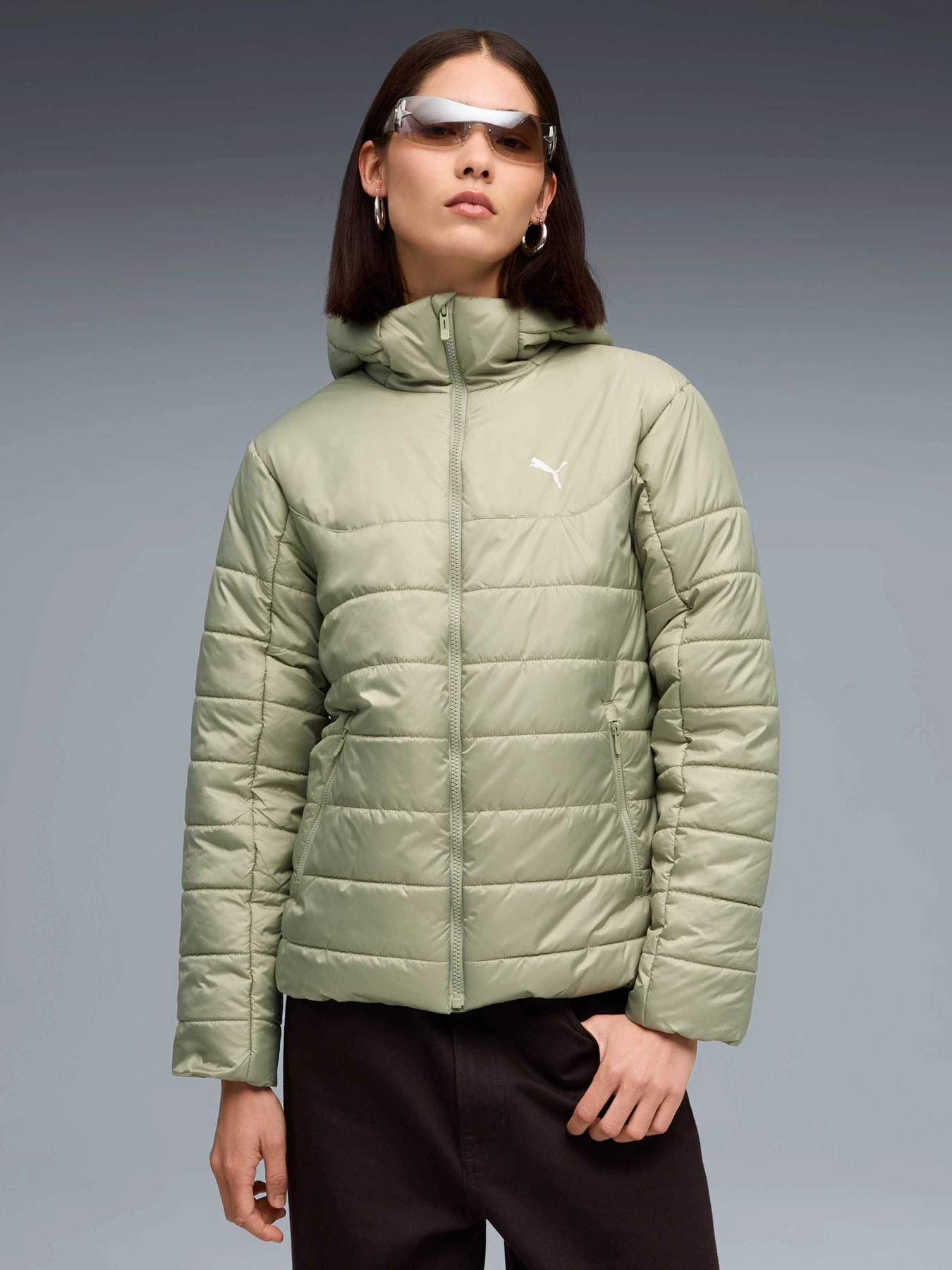 Куртки та дублянки PUMA Ess Hooded Padded Jacket модель 685231 Фото